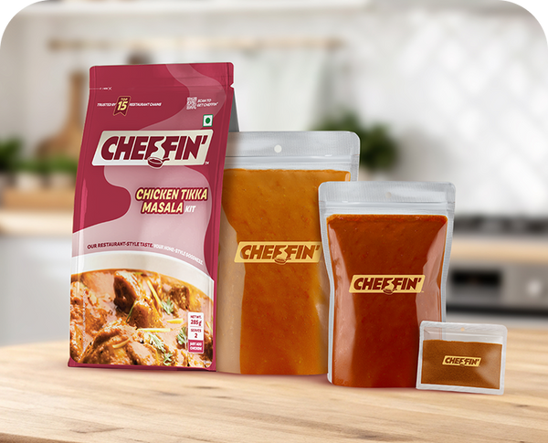 India’s First 3-Pouch Gravy Kit