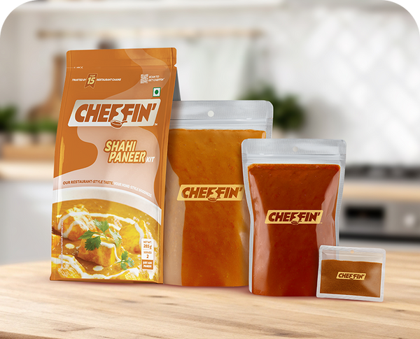 India’s First 3-Pouch Gravy Kit