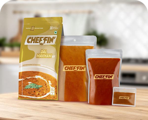 India’s First 3-Pouch Gravy Kit