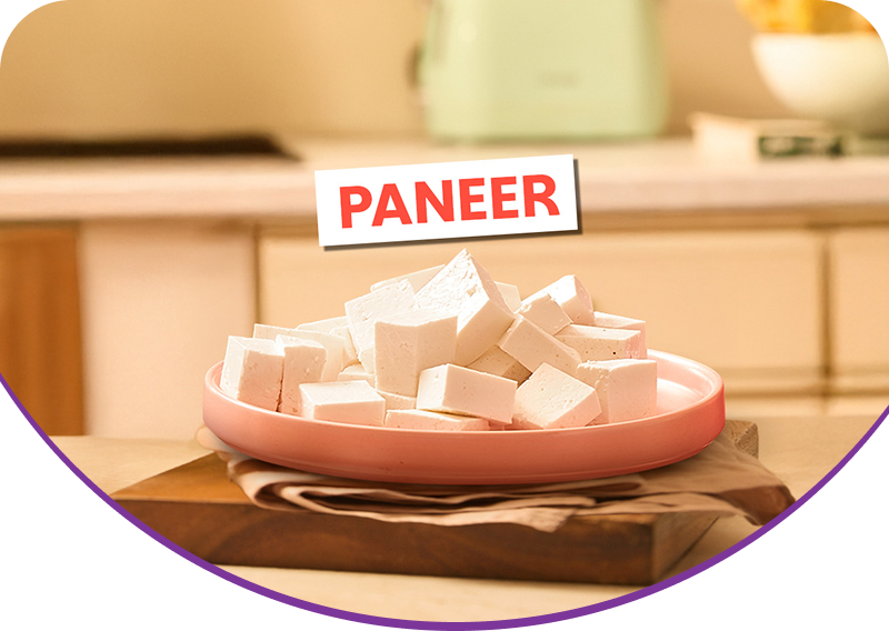 Paneer with Your Touch